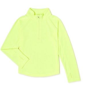 Athletic Works Quarter Zip Pullover Girl Size XL (14-16) Plus